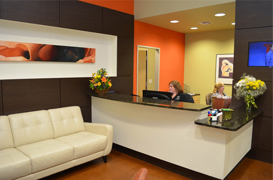 Southwest Plastic Surgery El Paso Reception Area