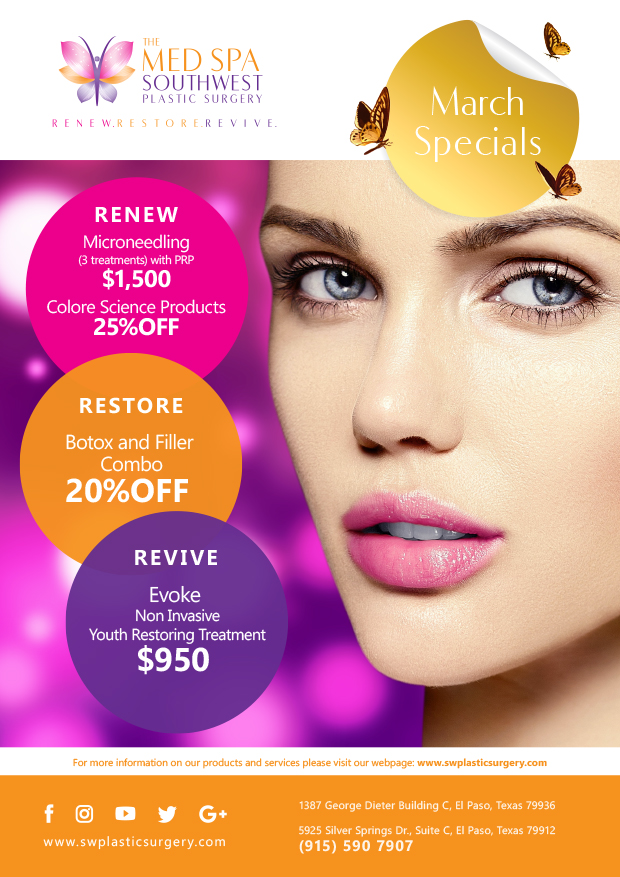 March Monthly Specials